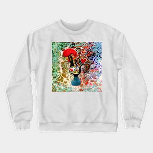 Portugal, Galo de Barcelos Crewneck Sweatshirt